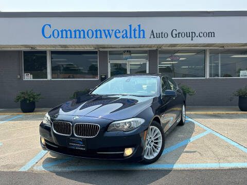 2012 BMW 5 Series for sale at Commonwealth Auto Group in Virginia Beach VA