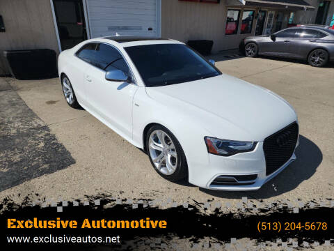 2017 Audi S5 for sale at Exclusive Automotive in West Chester OH