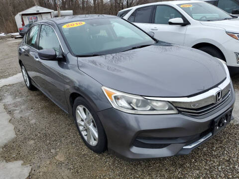 2016 Honda Accord for sale at Jack Cooney's Auto Sales in Erie PA