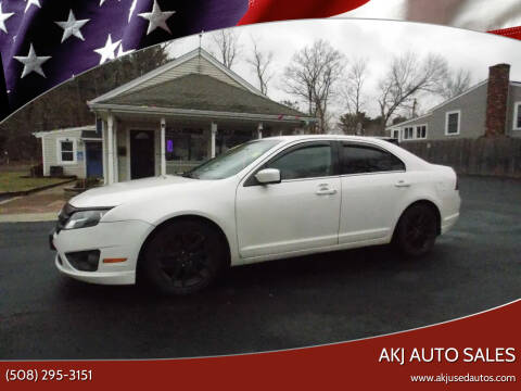 2010 Ford Fusion for sale at AKJ Auto Sales in West Wareham MA