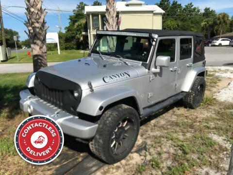 2007 Jeep Wrangler Unlimited for sale at Gulf Financial Solutions Inc DBA GFS Autos in Panama City Beach FL