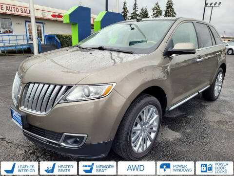 2012 Lincoln MKX for sale at BAYSIDE AUTO SALES in Everett WA