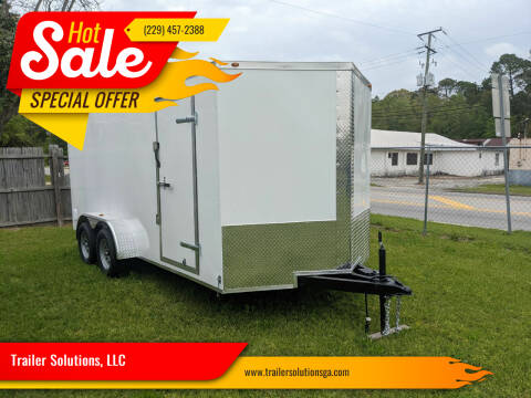 2024 T. Solutions 7x16TA ENCLOSED CARGO TRAILER for sale at Trailer Solutions, LLC in Fitzgerald GA