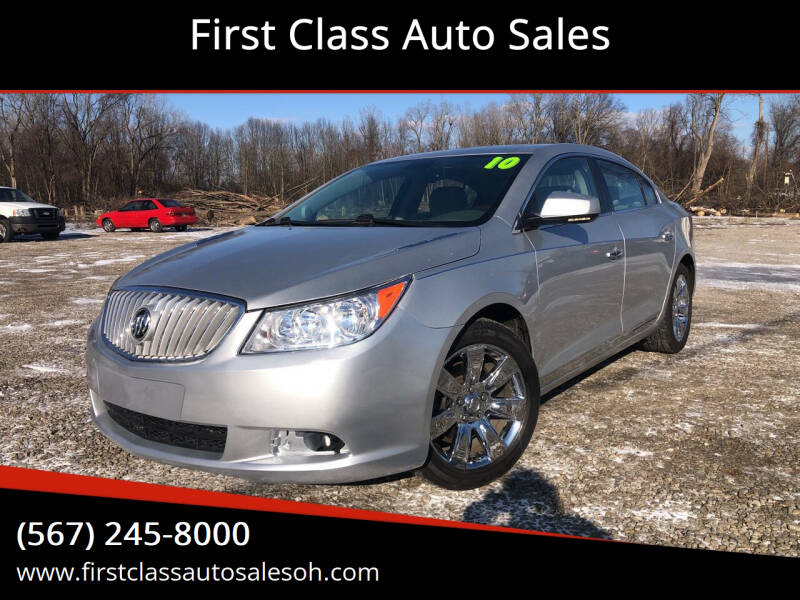 2010 Buick LaCrosse for sale at First Class Auto Sales MI in Erie MI