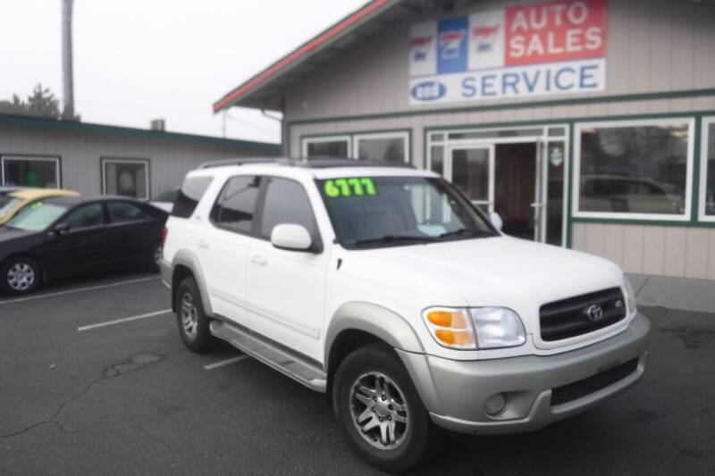2003 Toyota Sequoia for sale at 777 Auto Sales and Service in Tacoma WA