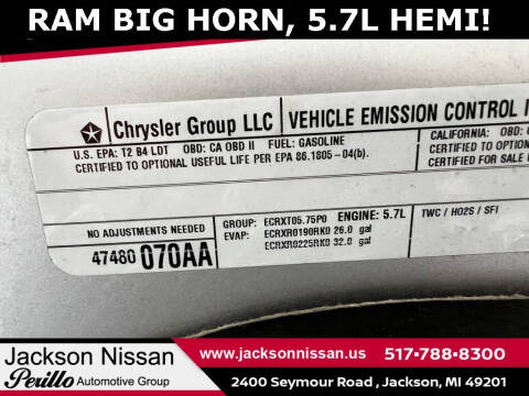 2014 RAM 1500 Big Horn