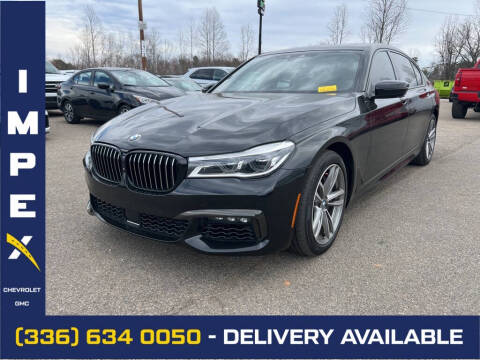 2019 BMW 7 Series for sale at Impex Chevrolet GMC in Reidsville NC