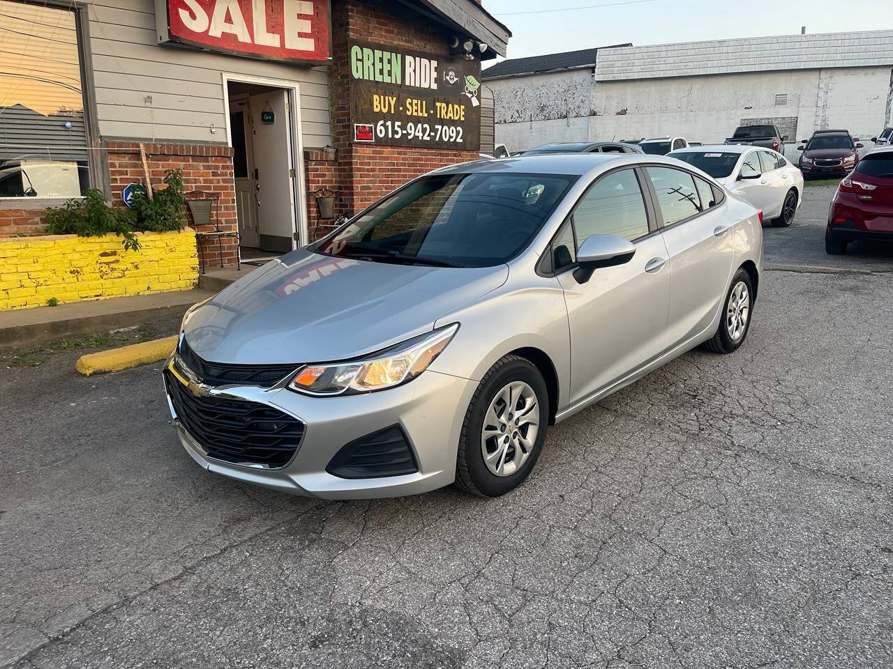 2019 Chevrolet Cruze for sale at Green Ride LLC in NASHVILLE, TN