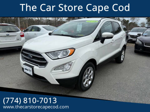 2018 Ford EcoSport for sale at The Car Store Cape Cod in Hyannis MA