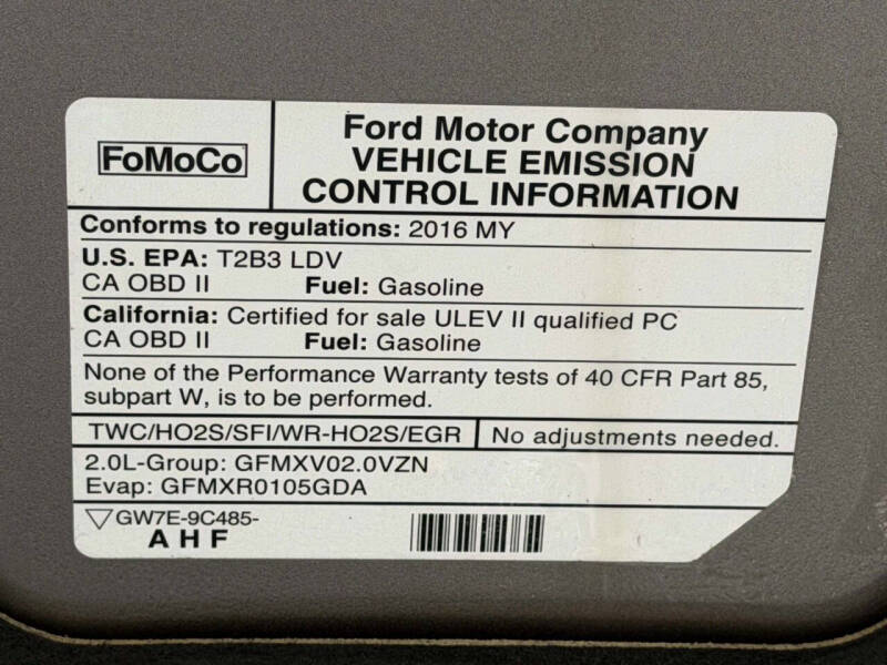 2016 Lincoln MKZ Hybrid