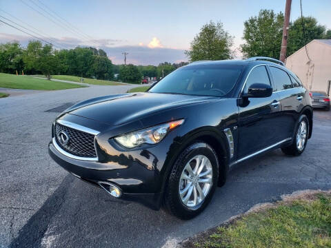 2017 Infiniti QX70 for sale at ALL AUTOS in Greer SC