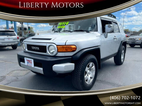 2007 Toyota FJ Cruiser for sale at Liberty Motors in Billings MT