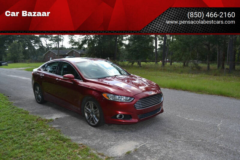 2013 Ford Fusion for sale at Car Bazaar in Pensacola FL