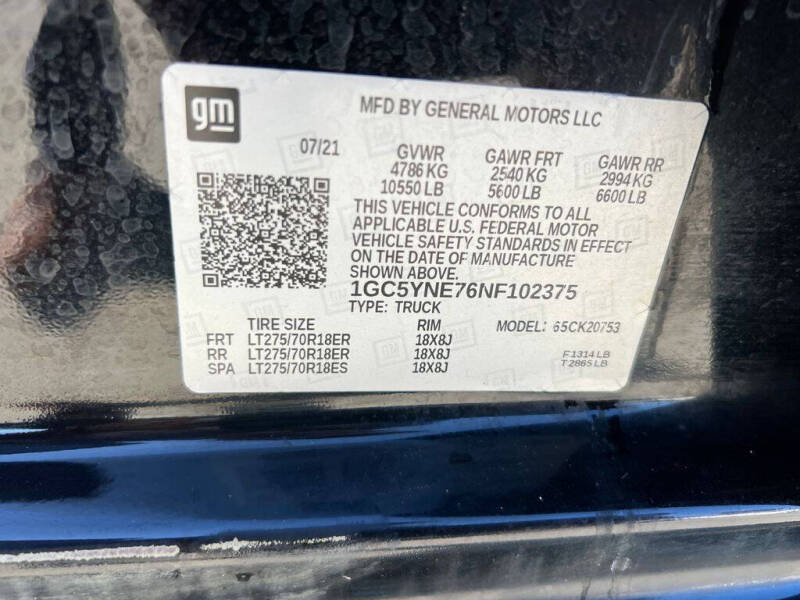 2022 Chevrolet Silverado 2500HD