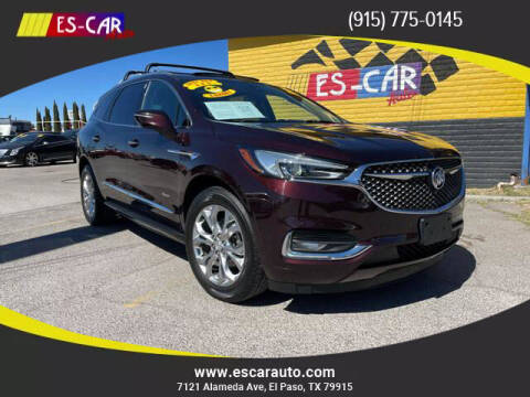 2020 Buick Enclave for sale at Escar Auto - 9809 Montana Ave Lot in El Paso TX