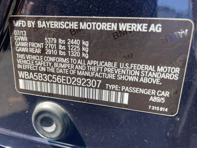 2014 BMW 5 Series 535i xDrive