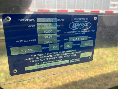 2025 Hahnz Frameless Dump