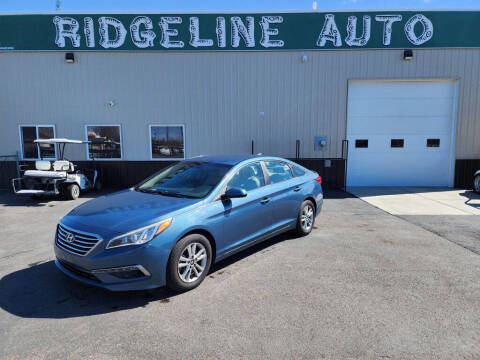 2015 Hyundai Sonata for sale at RIDGELINE AUTO in Chubbuck ID