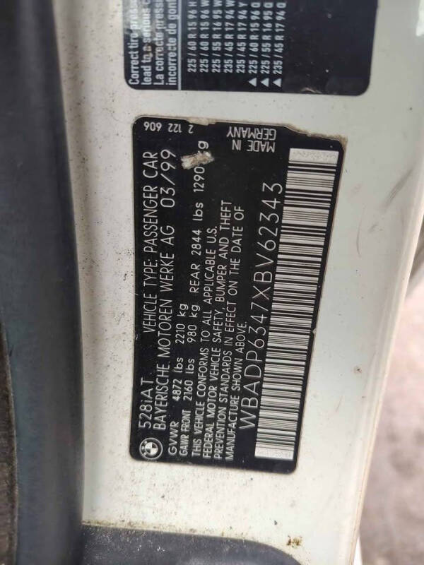 1999 BMW 5 Series 528i