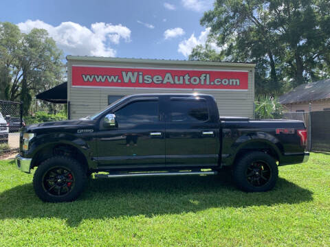 2016 Ford F-150 for sale at WISE AUTO SALES in Ocala FL