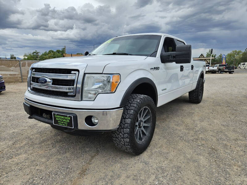 2013 Ford F-150 for sale at Canyon View Auto Sales in Cedar City UT