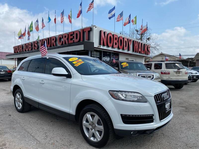 2014 Audi Q7 for sale at Giant Auto Mart in Houston TX
