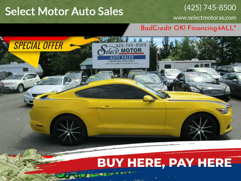 2015 Ford Mustang for sale at Select Motor Auto Sales in Lynnwood WA