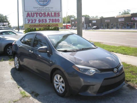 2014 Toyota Corolla for sale at CC MOTORS CLEARWATER LLC in Clearwater FL