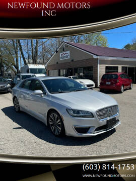 2017 Lincoln MKZ for sale at NEWFOUND MOTORS INC in Seabrook NH