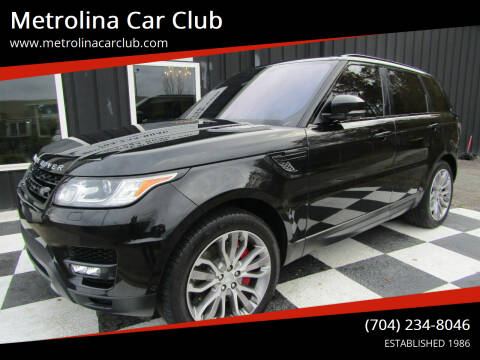 2016 Land Rover Range Rover Sport for sale at Metrolina Car Club in Matthews NC