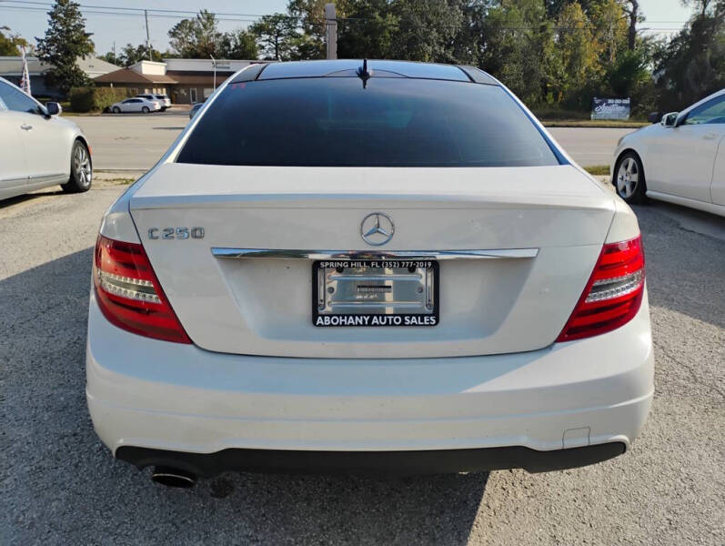 2012 Mercedes-Benz C-Class C 250