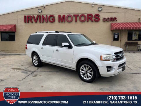 2015 Ford Expedition EL for sale at Irving Motors Corp in San Antonio TX