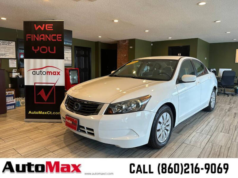 2010 Honda Accord for sale at AutoMax in West Hartford CT