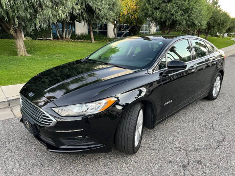 2018 Ford Fusion Hybrid for sale at Star Cars in Arleta CA