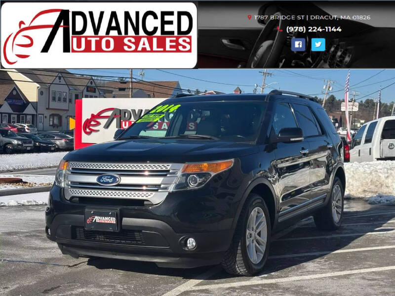 2014 Ford Explorer for sale at Advanced Auto Sales in Dracut MA