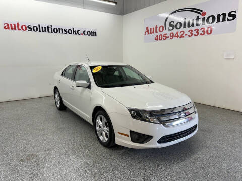 2012 Ford Fusion for sale at Auto Solutions in Warr Acres OK