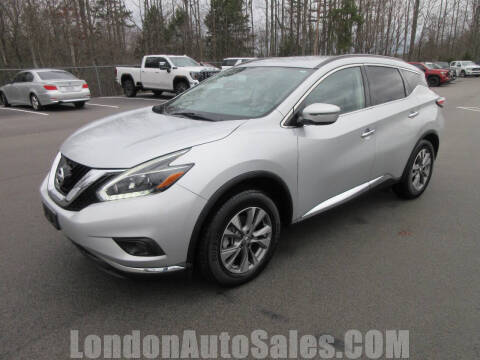 2018 Nissan Murano for sale at London Auto Sales LLC in London KY