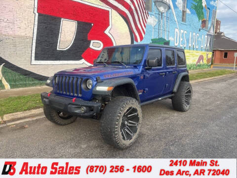 2019 Jeep Wrangler Unlimited for sale at D3 Auto Sales in Des Arc AR