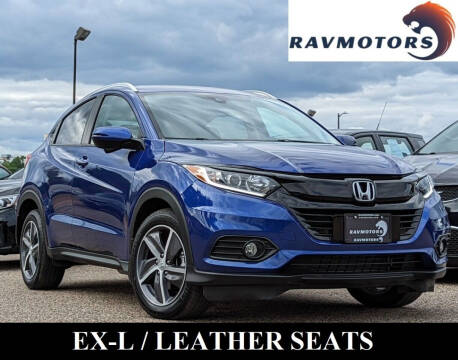 2021 Honda HR-V for sale at RAVMOTORS- Burnsville in Burnsville MN