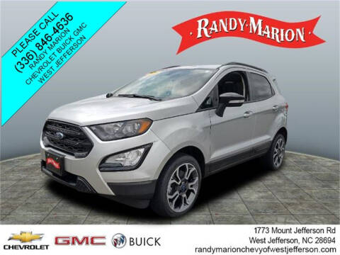 2020 Ford EcoSport for sale at Randy Marion Chevrolet Buick GMC of West Jefferson in West Jefferson NC