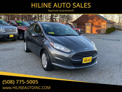 2015 Ford Fiesta for sale at HILINE AUTO SALES in Hyannis MA