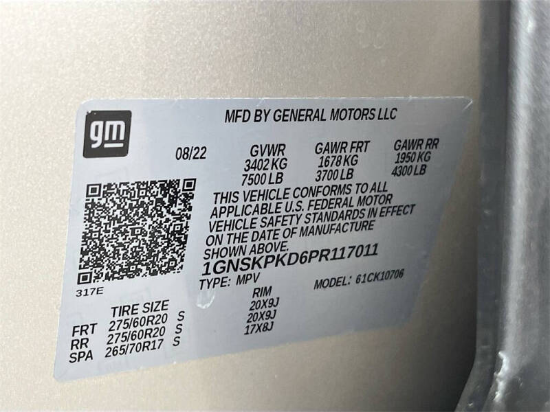 2023 Chevrolet Tahoe Z71