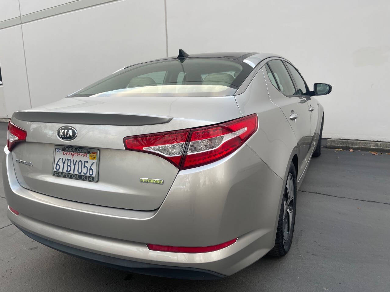 2012 Kia Optima Hybrid for sale at los primos motors in San Jose, CA