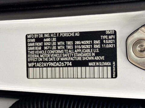 2022 Porsche Cayenne E-Hybrid