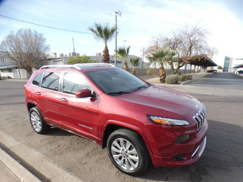 2017 Jeep Cherokee for sale at J & E Auto Sales in Phoenix AZ