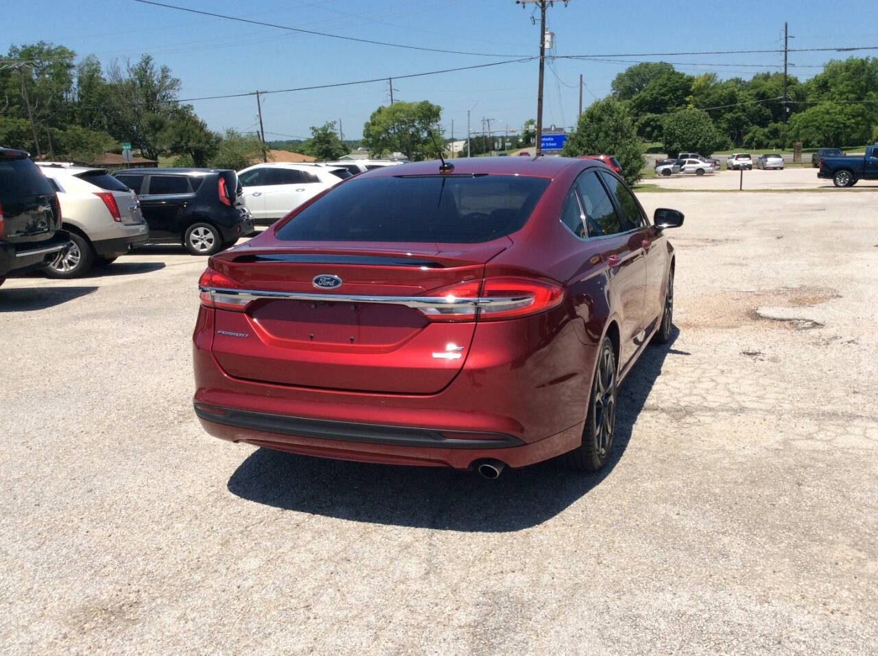 2018 Ford Fusion for sale at SPRINGTIME MOTORS in Huntsville, TX