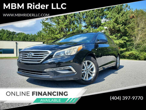 2015 Hyundai Sonata for sale at MBM Rider LLC in Alpharetta GA