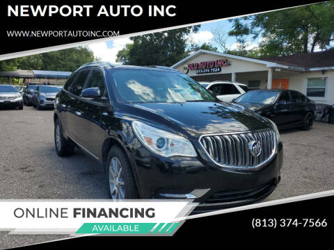 2016 Buick Enclave for sale at NEWPORT AUTO INC in Tampa FL