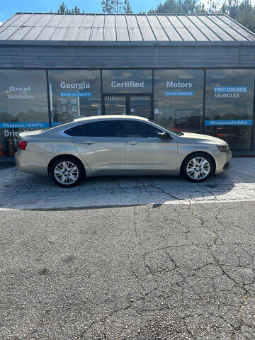 2015 Chevrolet Impala for sale at Georgia Certified Motors in Stockbridge GA