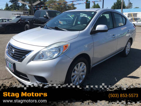 2013 Nissan Versa for sale at Stag Motors in Portland OR